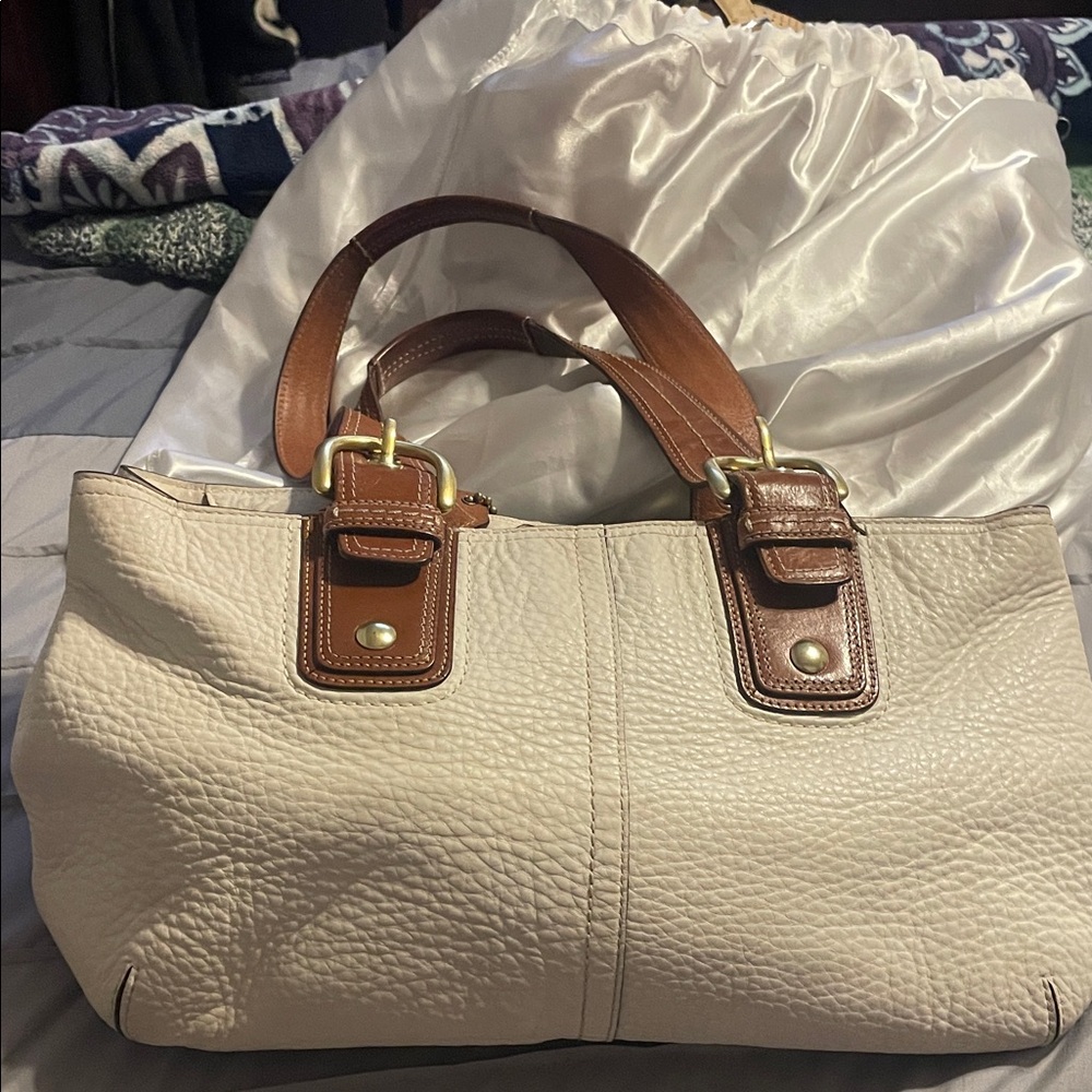 Coach Soho Alex Pebbled Leather Tote‎ Satchel A0869-11844 Preppy Y2K Casual - Picture 3 of 16